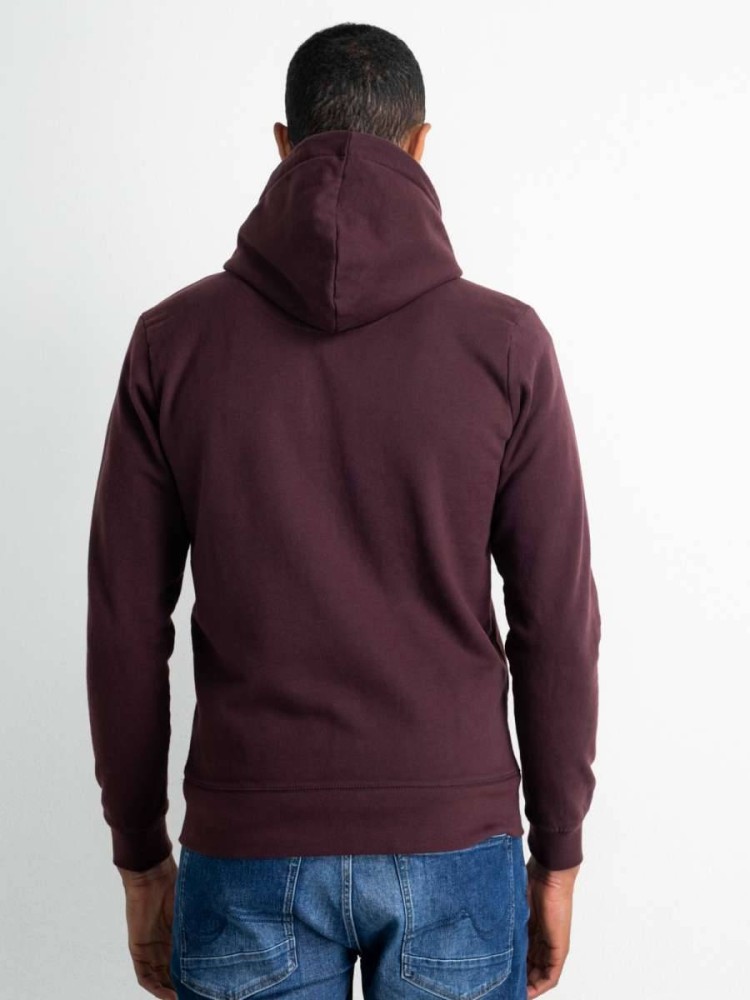 Logo Artwork Hoodie - Bordeaux