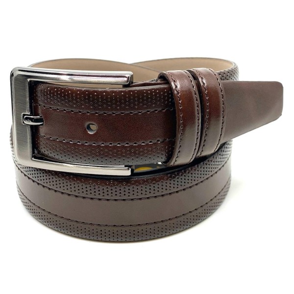 P.U. Leather Belt - Brown