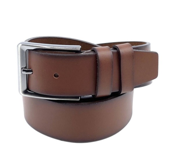 Real Leather Belt - Camel