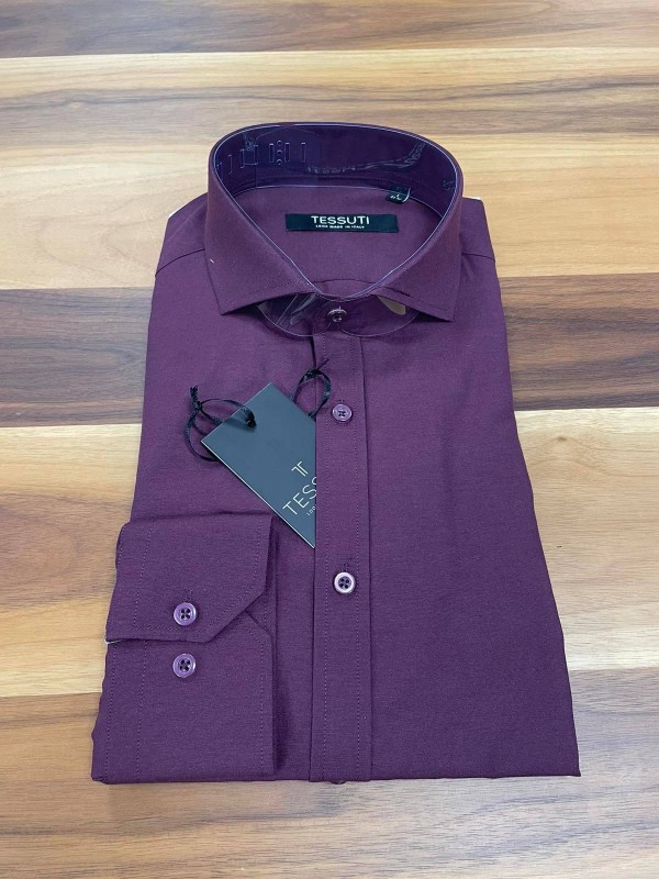Solid Colour Shirt - Lilac