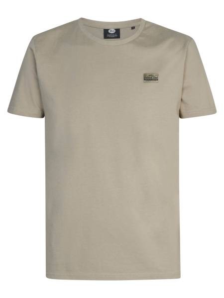 Petrol Logo T-shirt Mount Carmel - Beige