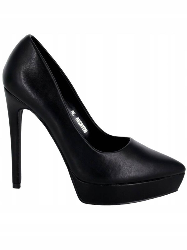 Platform High Pumps - Black