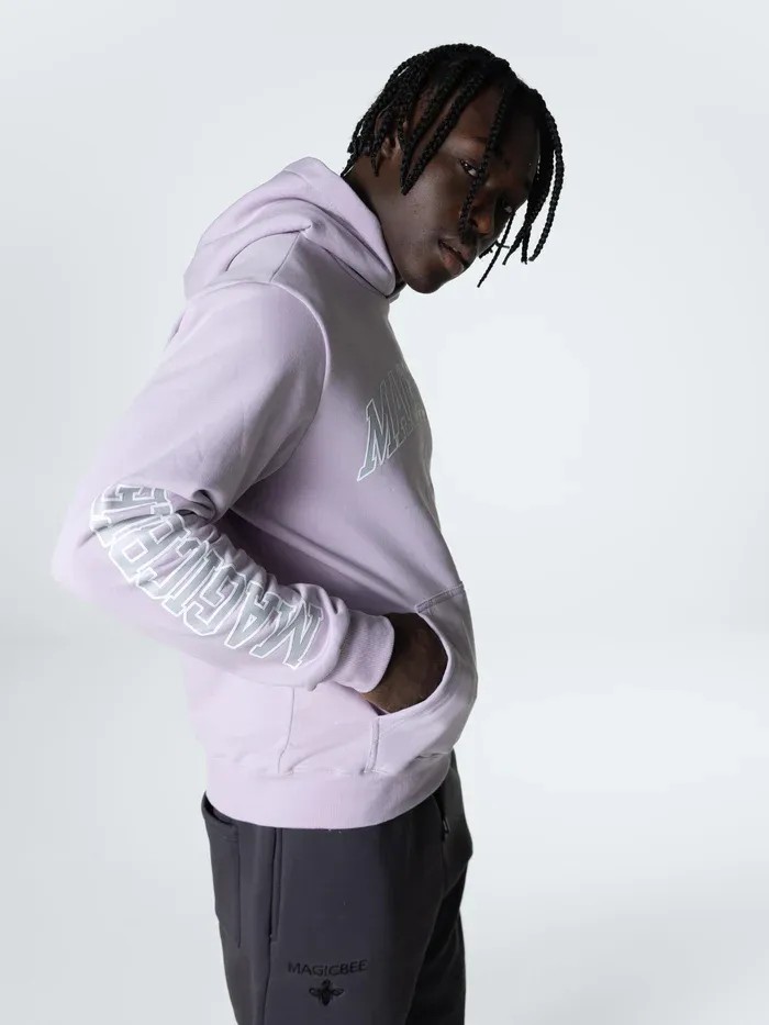 MagicBee Est Logo Hoodie - Lilac