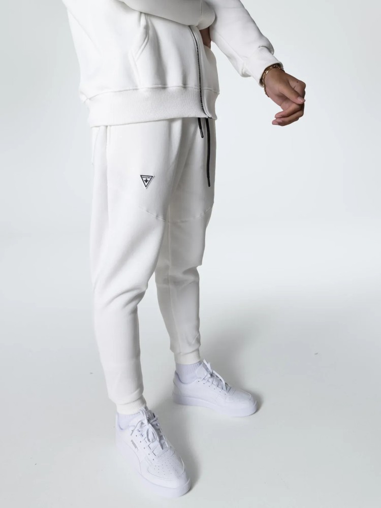 MagicBee Triangle Logo Pants - White