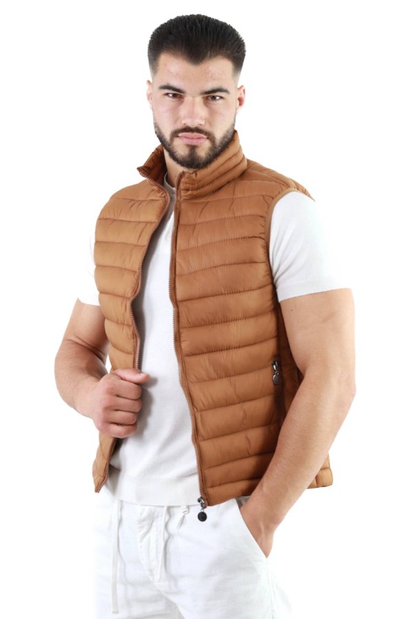 Light Vest Jacket - Mustard