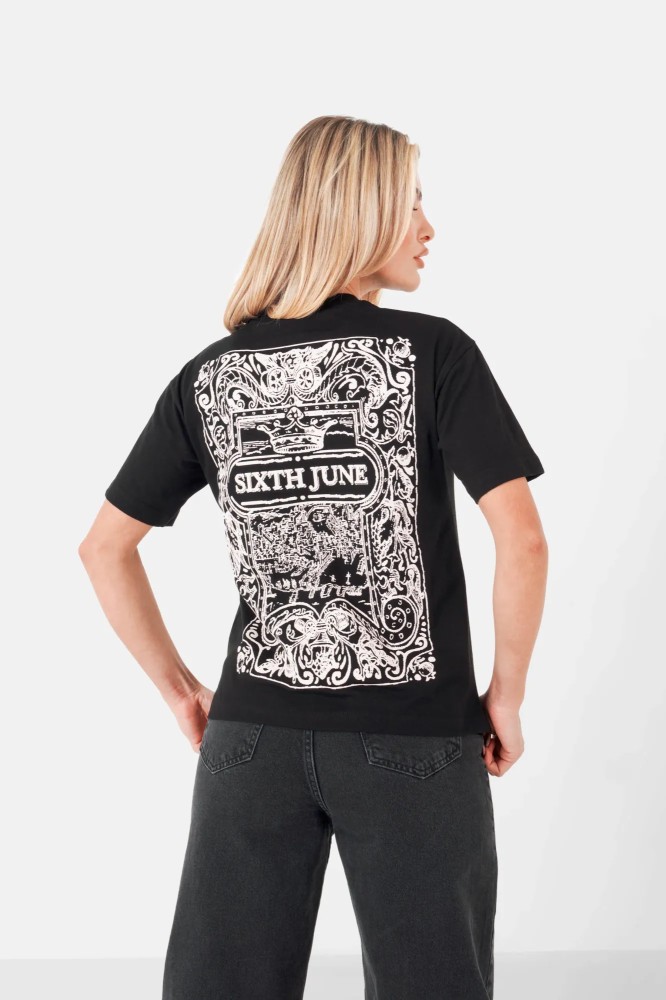 Sixth June Azulejos T-shirt - Black