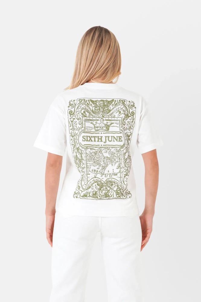 Sixth June Azulejos T-shirt - White