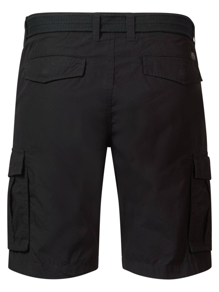 Petrol Cargo Shorts Sandwhisper - Black