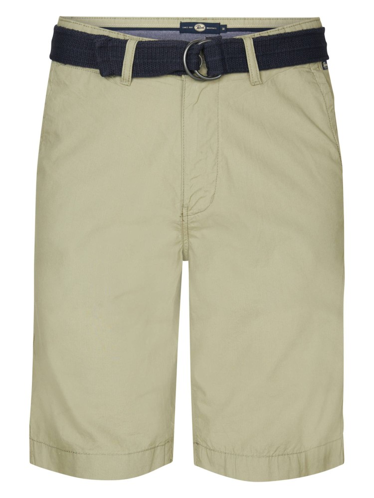 Petrol Chino Shorts with Belt Tropicana - Khaki