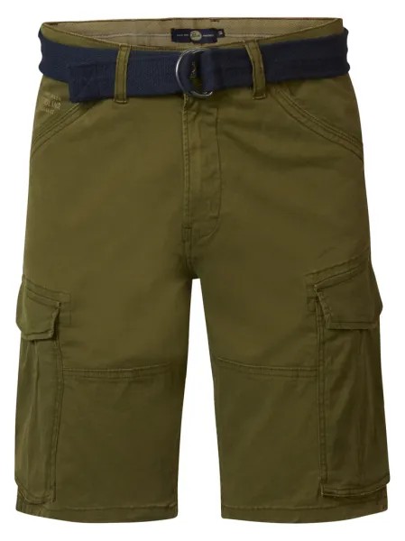 Petrol Cargo Shorts with Belt Gulf Shores - Khaki