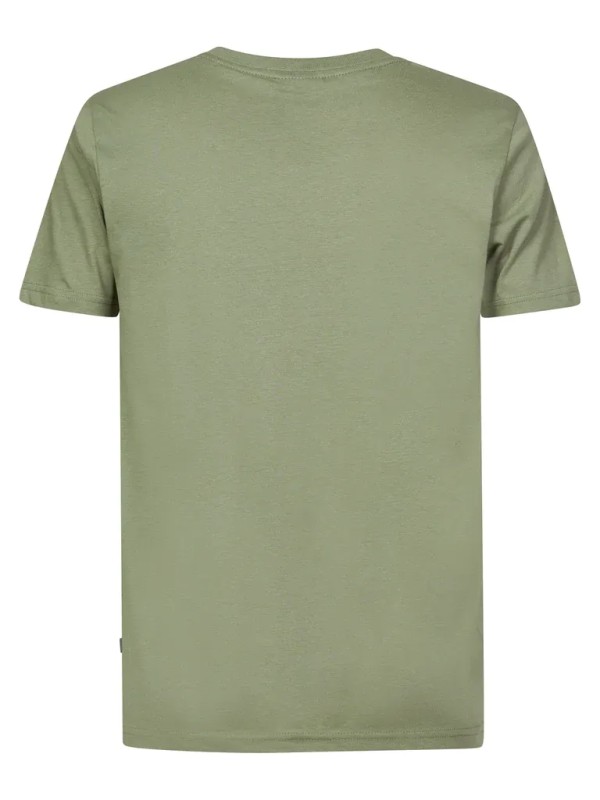 Petrol Artwork T-shirt Sandcastle - Khaki