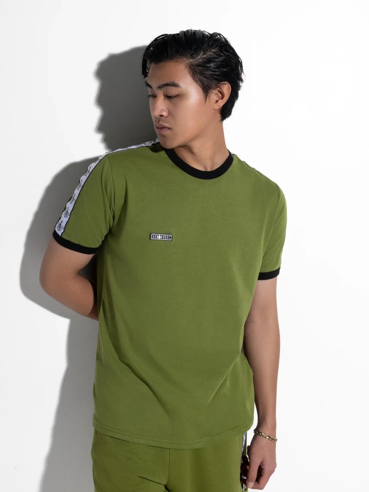 MagicBee Tape Logo Tee - Green