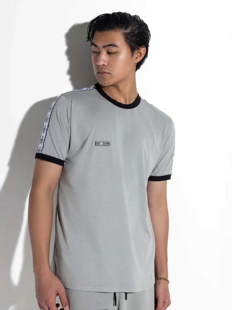 MagicBee Tape Logo Tee - Grey