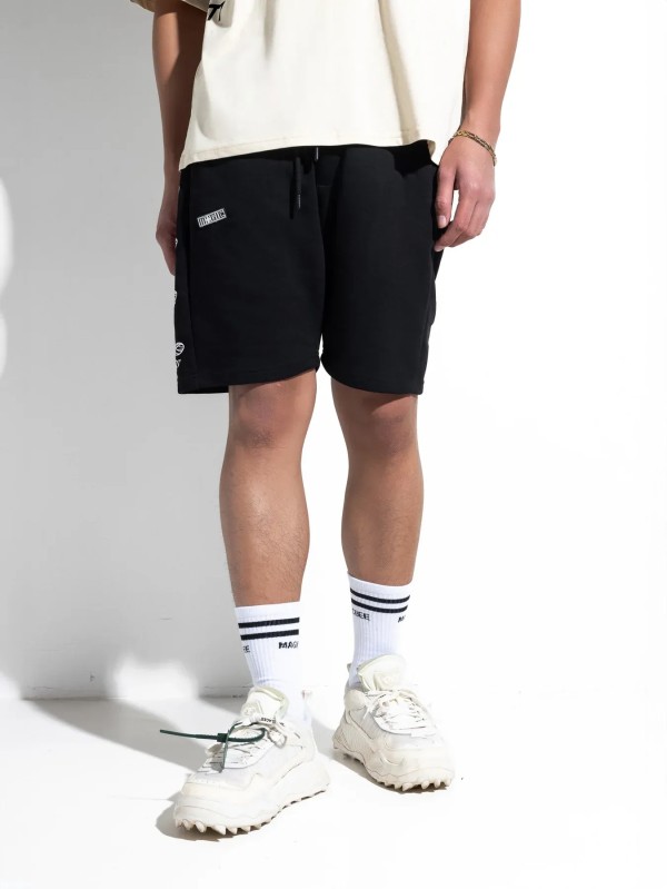 MagicBee Side Logo Shorts - Black