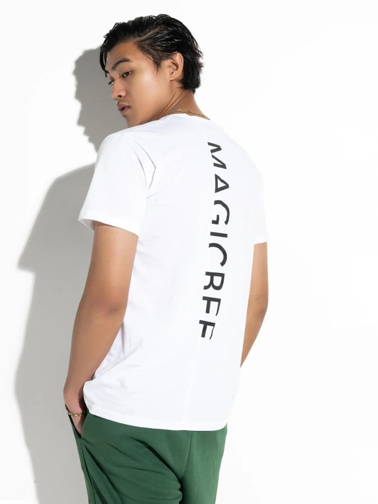 MagicBee Back Cutted Logo Tee - White