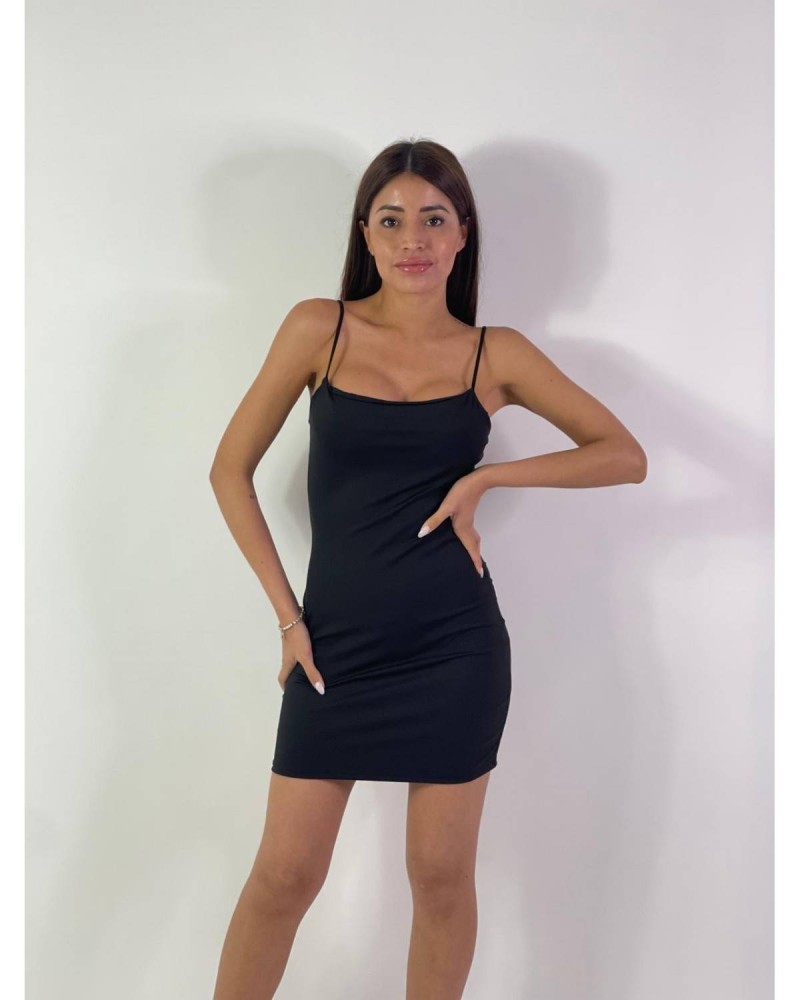 Bodycon Mini Dress - Black