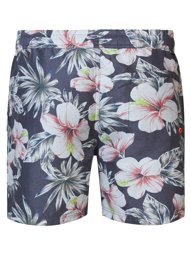 Petrol Botanical Swimming Shorts Surfari - Black