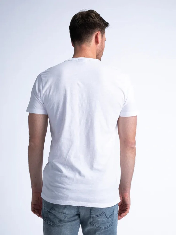 Petrol Plain T-shirt Reef - White