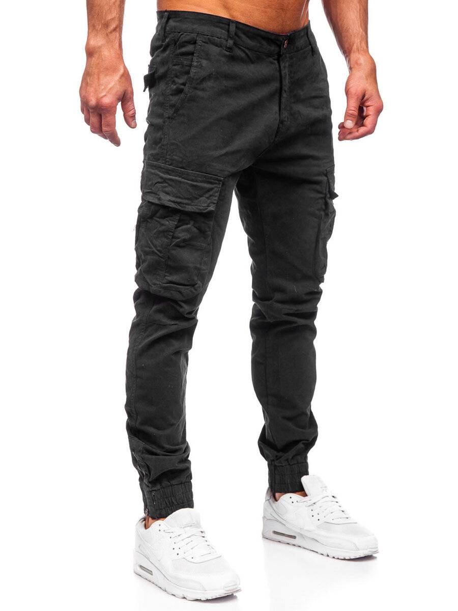 Cargo Trousers - Black