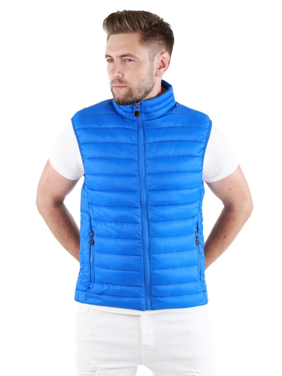 Light Vest Jacket - Royal Blue