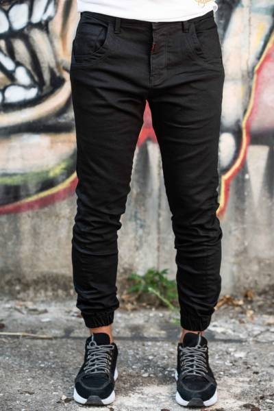 Elastic Finish Slim Fit Jeans - Denim Black