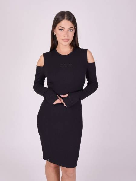 Project X Paris Bare shoulders Dress - Black