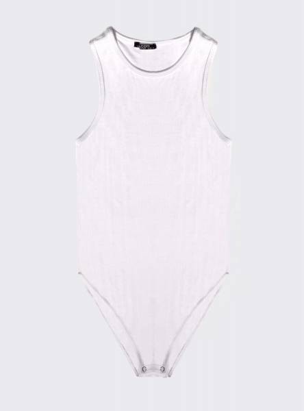 Alcott Basic Bodysuit - White