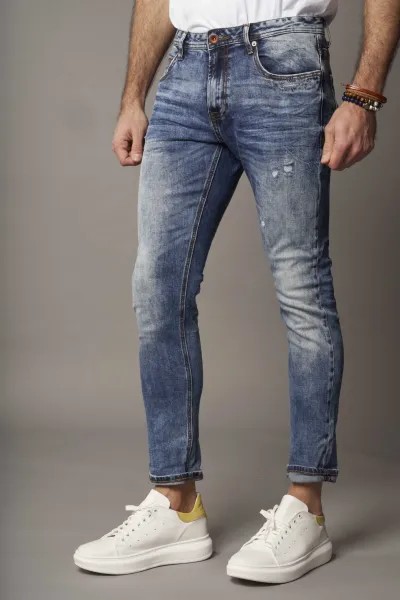 Slim Fit Jeans - Blue