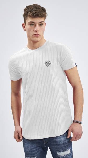 Martini Rib T-shirt - White