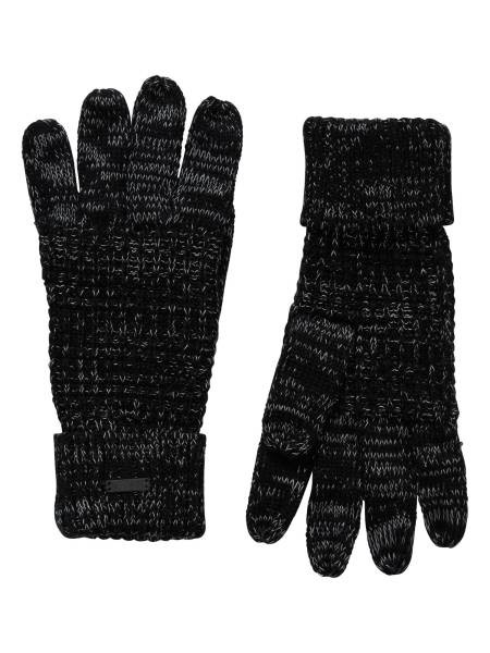 Petrol Marl Gloves - Black