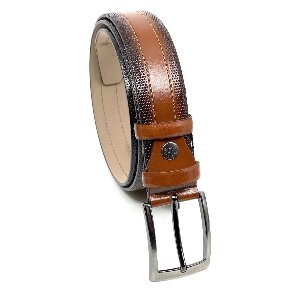 P.U. Leather Belt - Camel