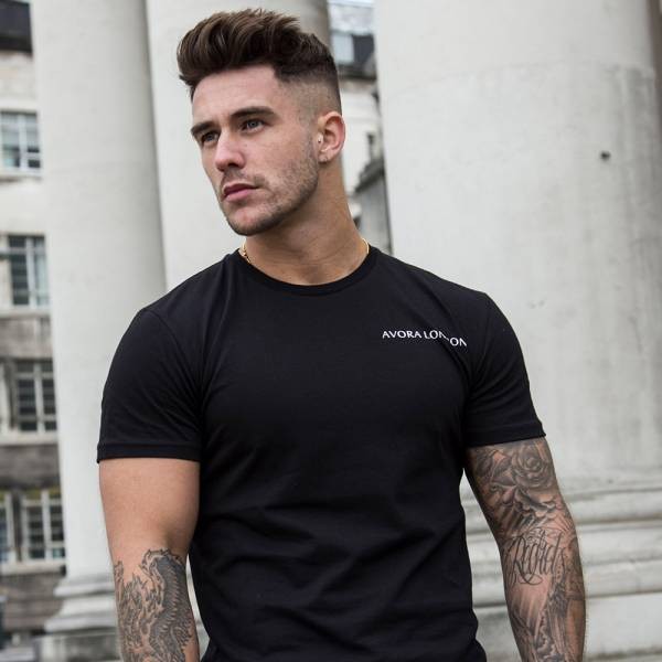Avora London Mason T-Shirt - Black