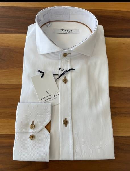 Solid Colour Shirt - White
