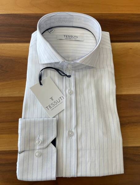 Striped Shirt - White