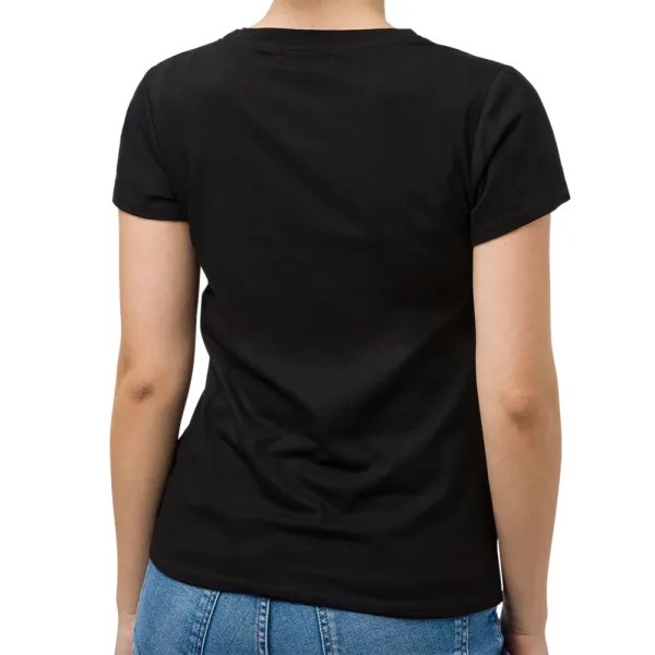 Swish Jeans Printed T-shirt - Black