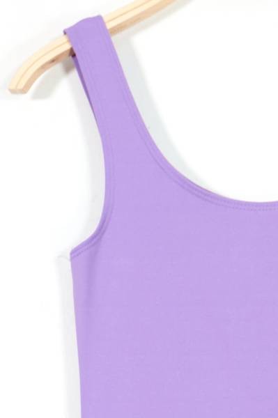 Tank Top Bodysuit - Lilac
