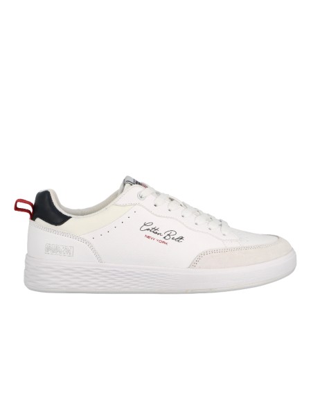 Cotton Belt Sneakers ODEON - White