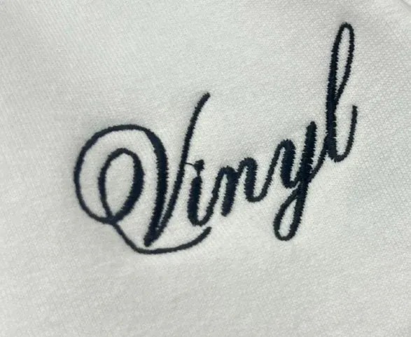 Vinyl Signature Icon Tee - White