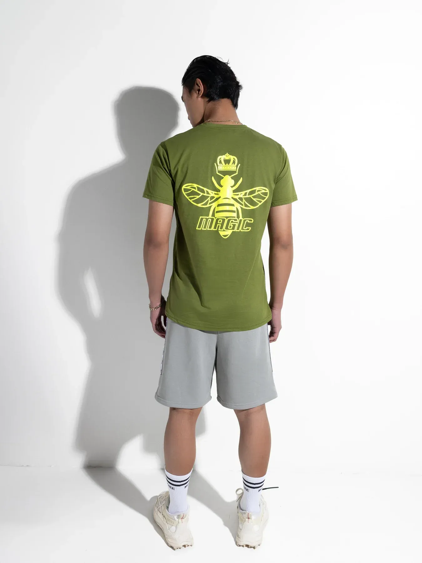MagicBee Back Logo Tee - Green