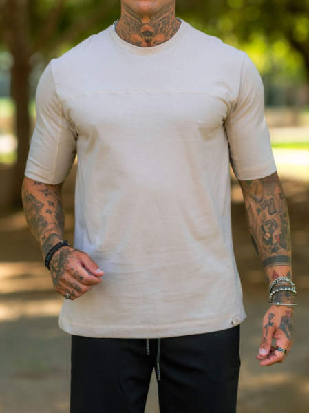 Rebel T-shirt - Camel