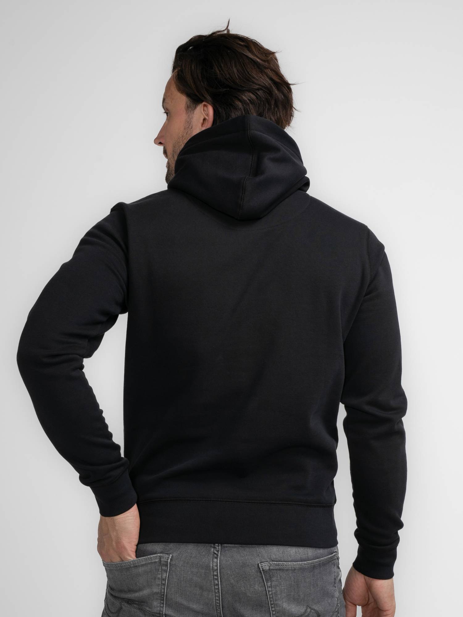 Petrol Logo Hoodie Ugashik - Black