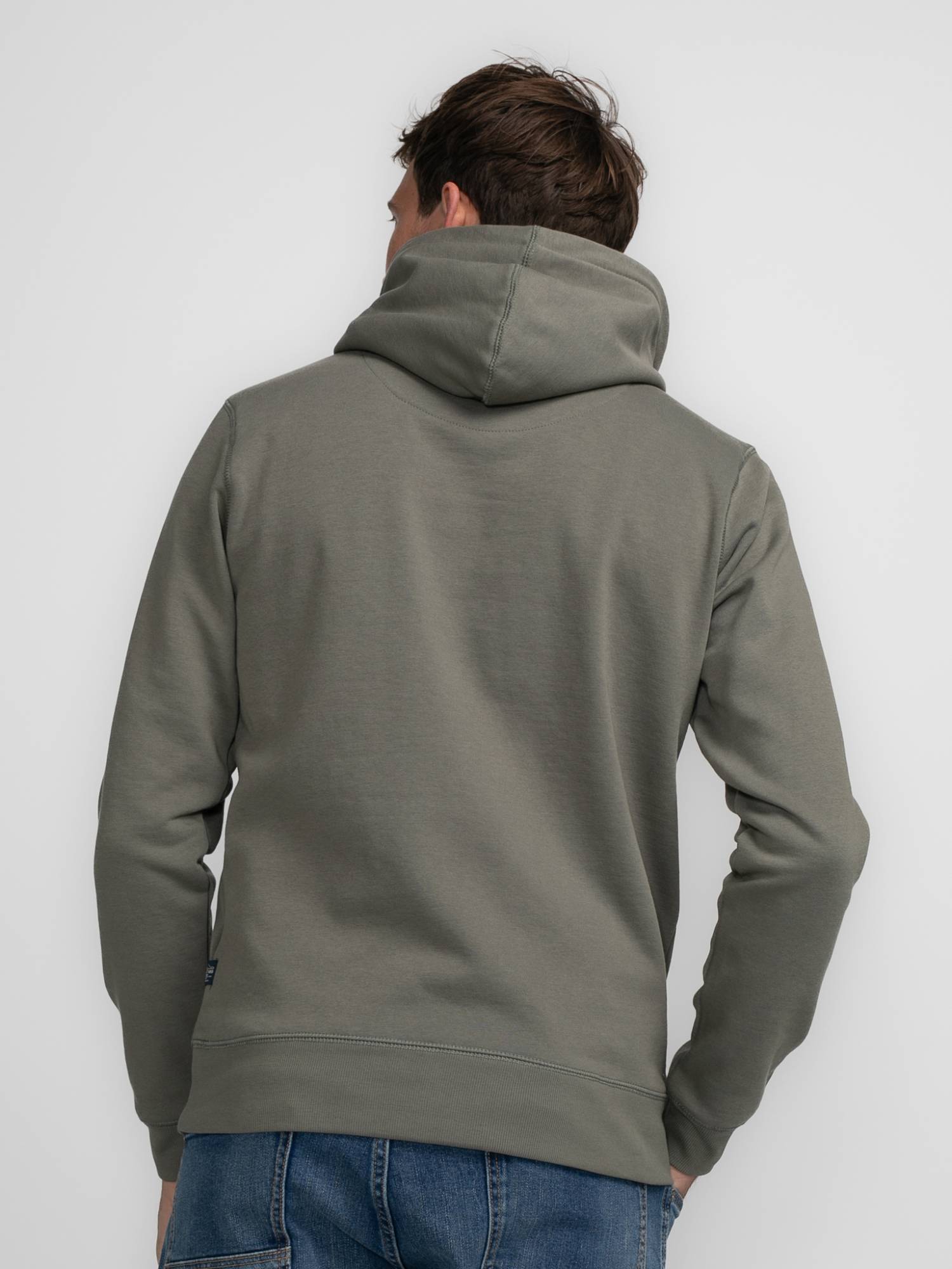 Petrol Logo Hoodie Ugashik - Khaki