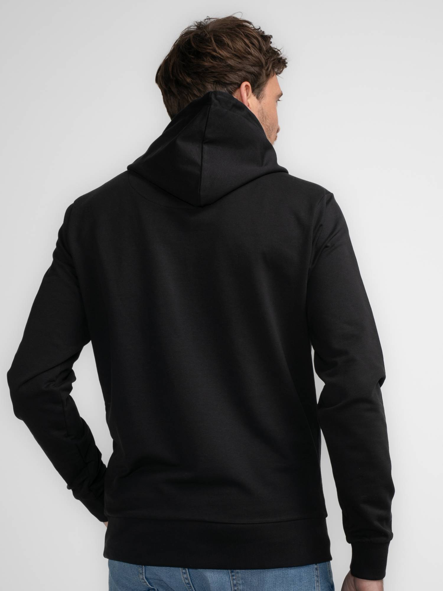 Petrol Plain Hoodie Tetlin - Black