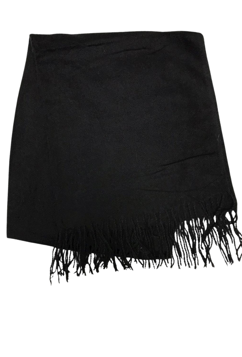 Plain Scarf - Black