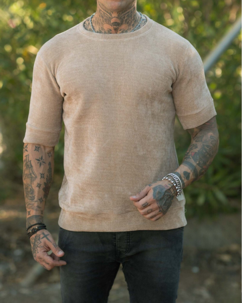 Rebel T-shirt - Beige