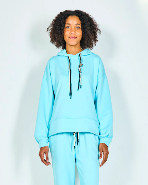 Hooded Sweatshirt - Sky Blue
