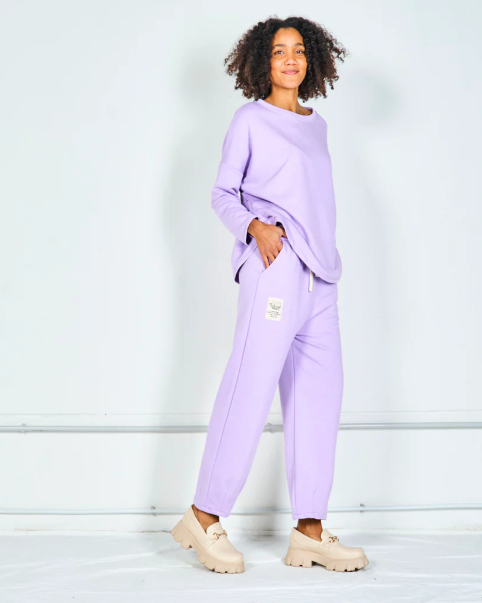 Relaxed Sweater - Lilac