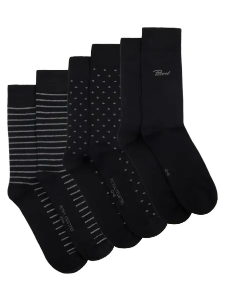 Petrol 3-pack of socks Nao - Black