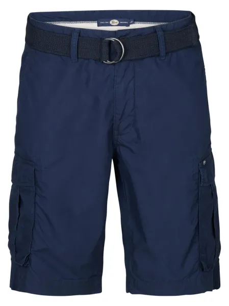 Petrol Cargo Shorts with Belt Azure - Blue