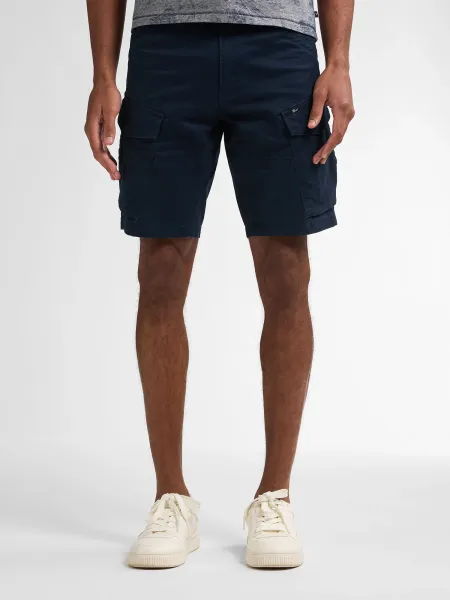 Petrol Cargo Shorts with Belt Seasalt - Blue